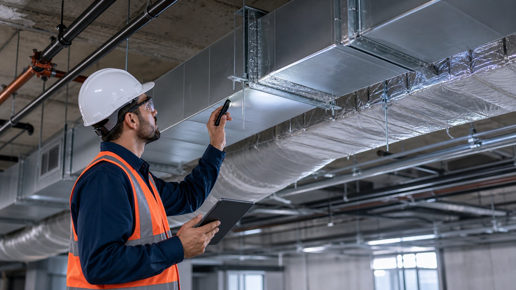 HVAC ducting and installation inspection