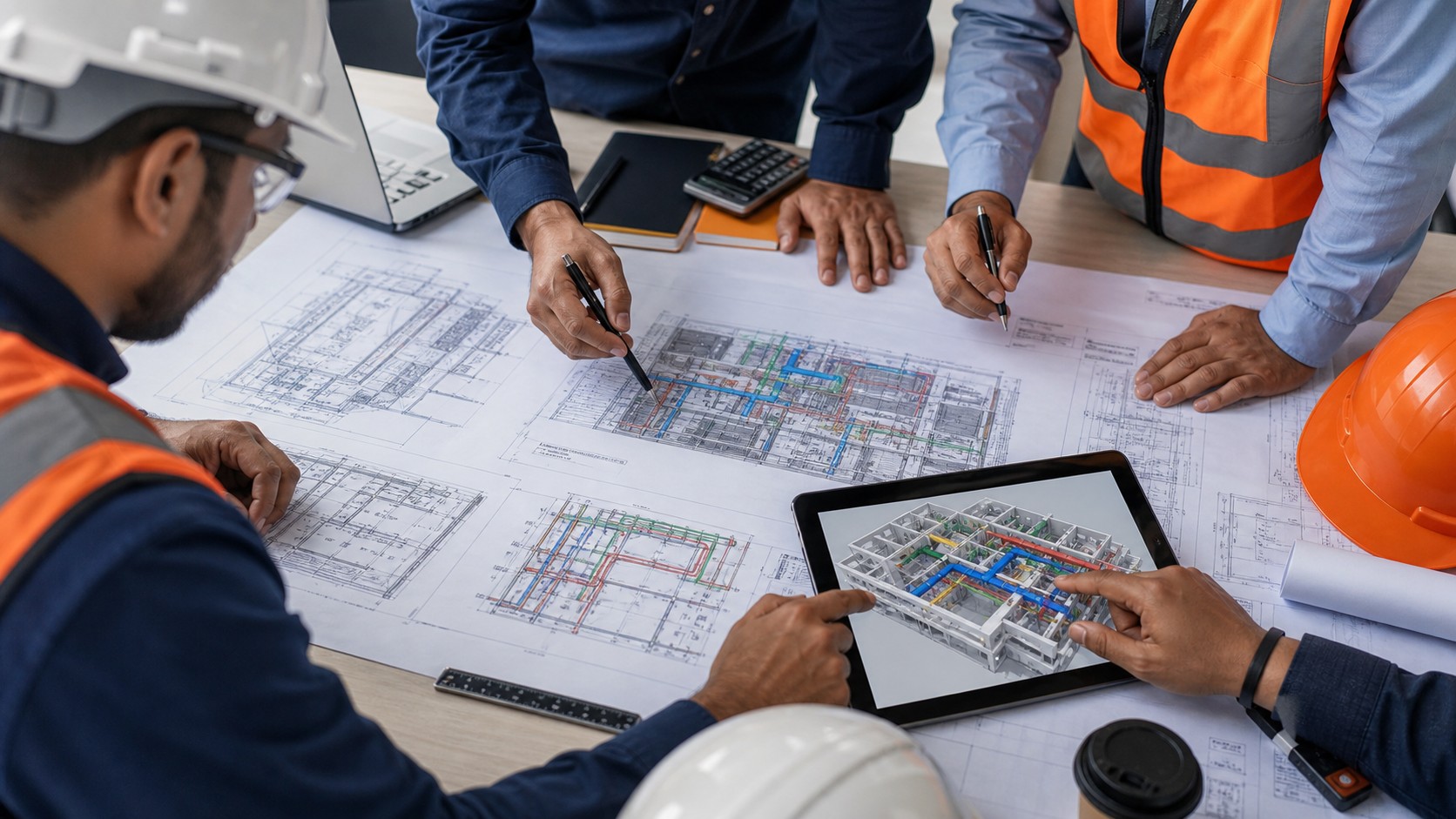 HVAC and MEP coordination planning