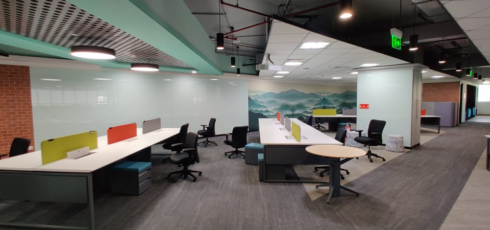 Office planning and HVAC service coordination