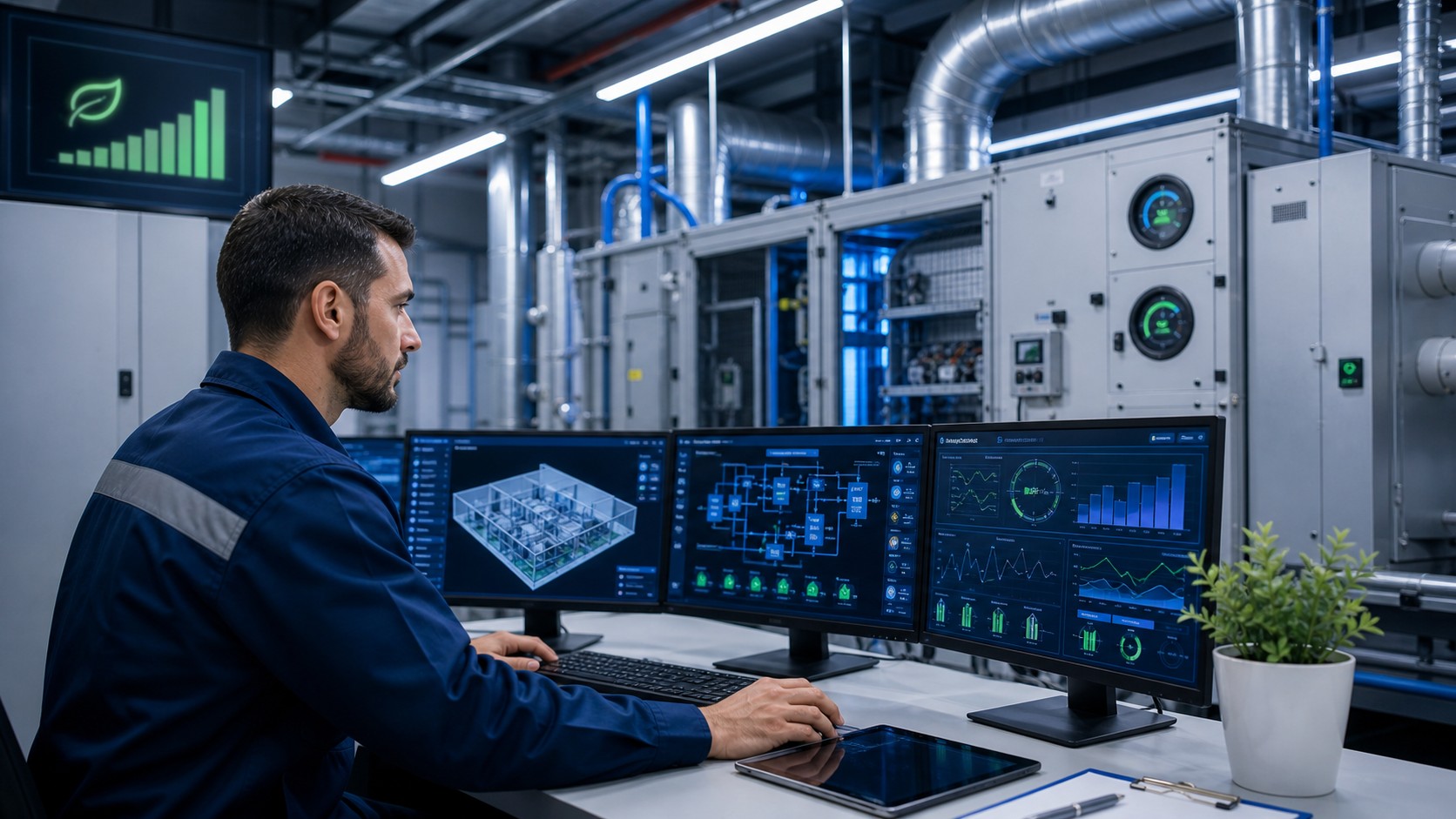 HVAC service and energy efficiency checks